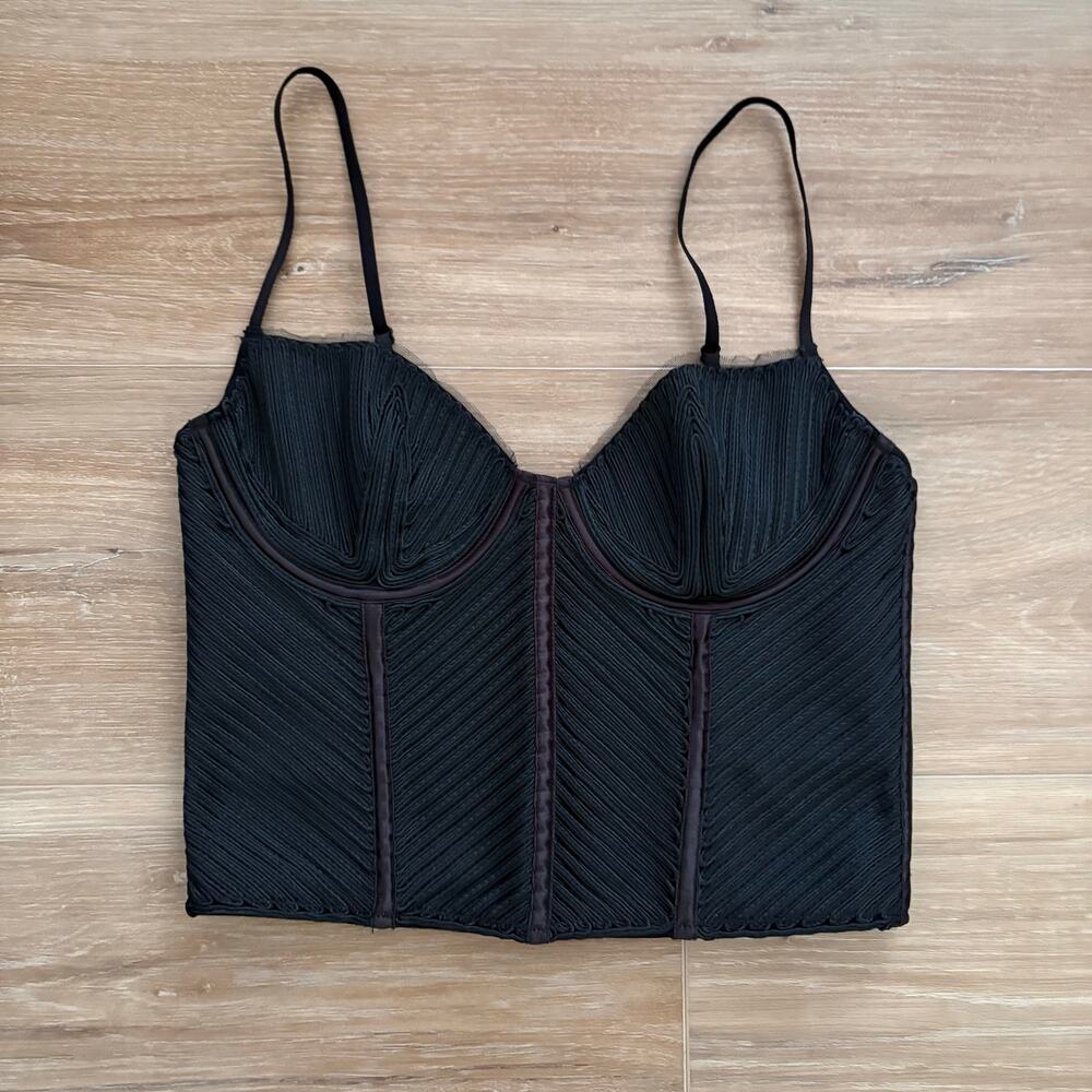 Zara Structured Underwired Corset Top 32C